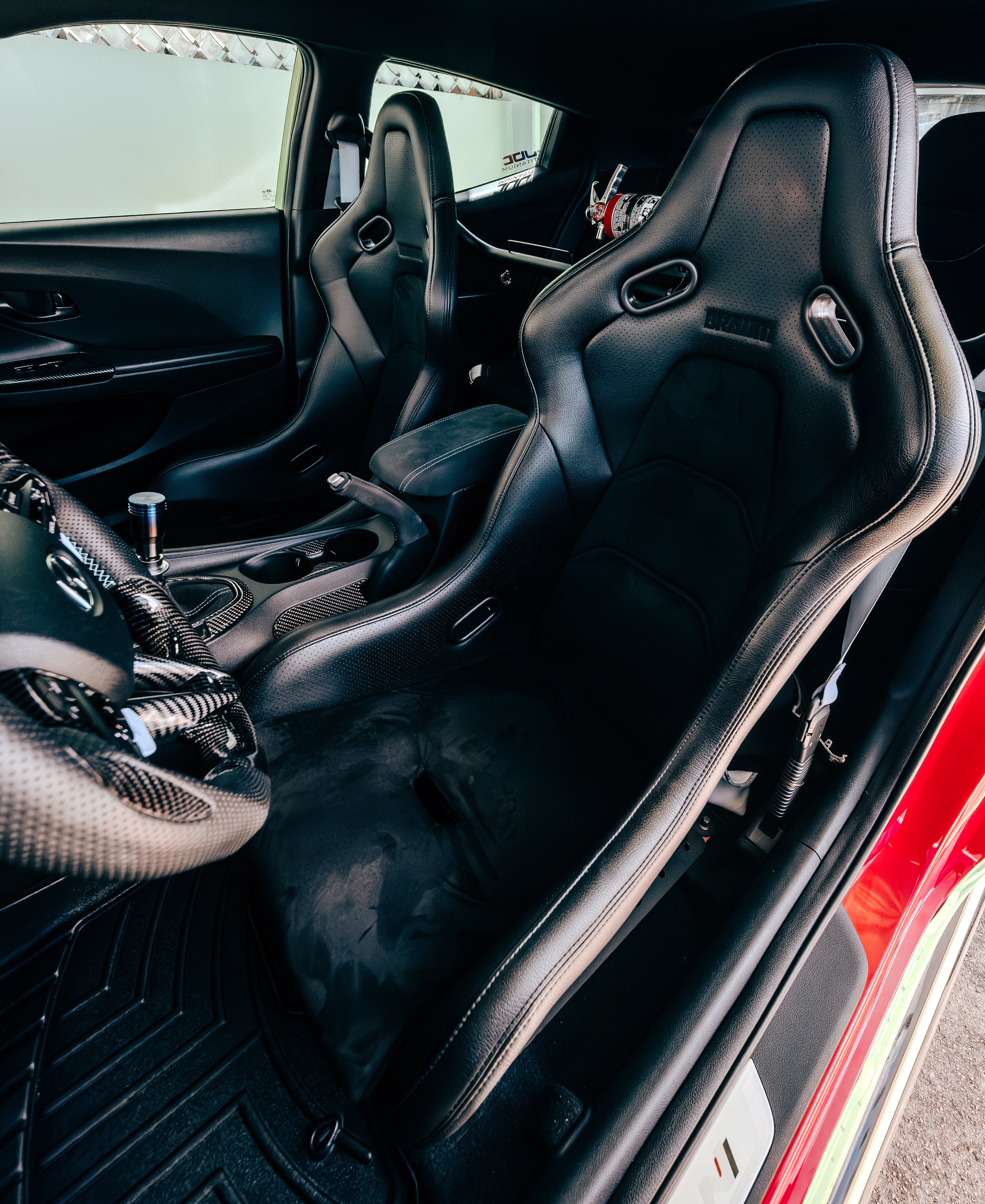FALCON-S Series Fixed Back Bucket FRP Composite Seat