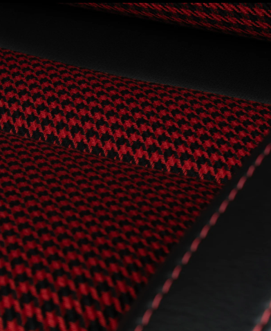 Houndstooth Fabric Material