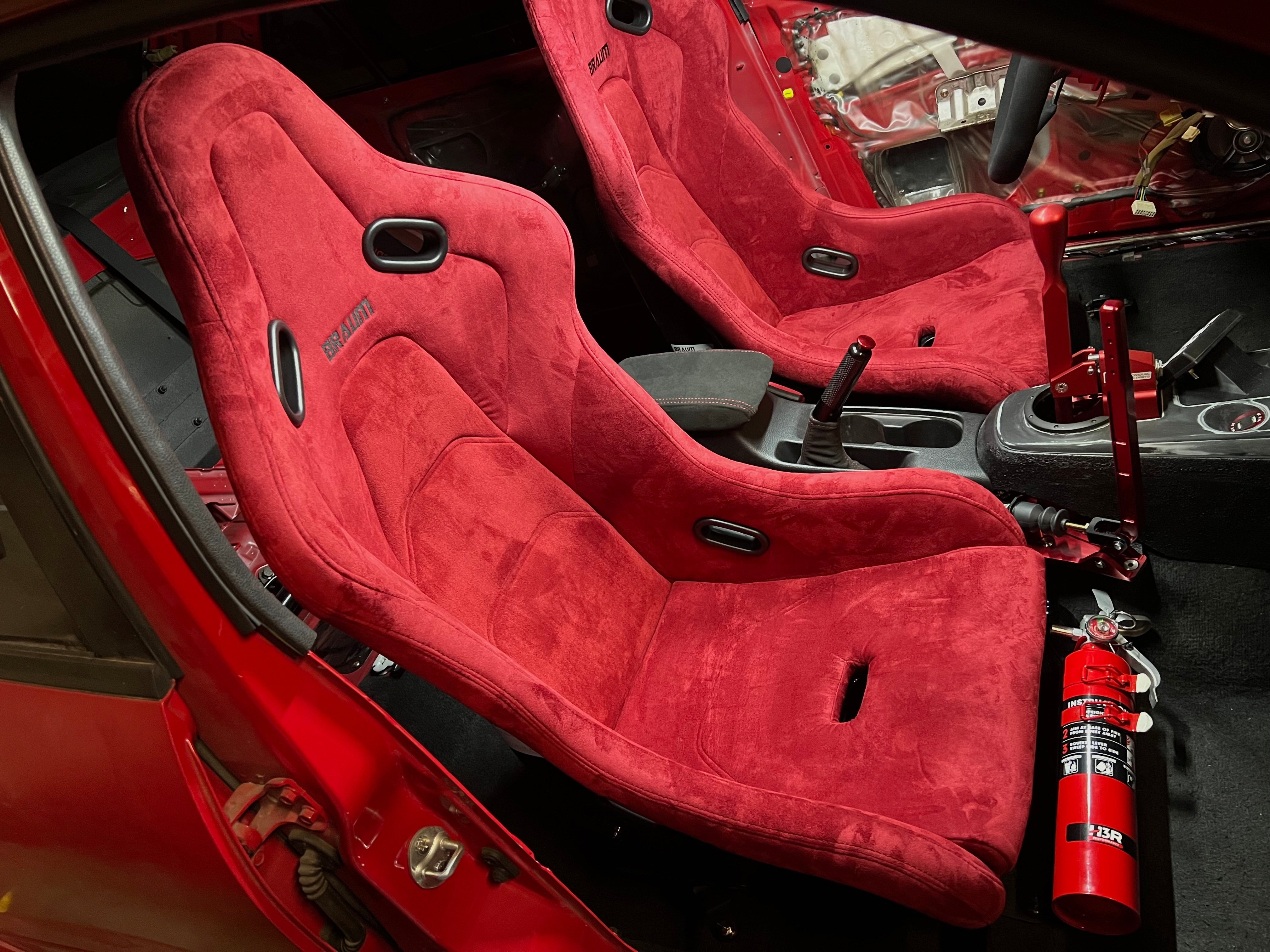 FALCON-S Series Fixed Back Bucket FRP Composite Seat