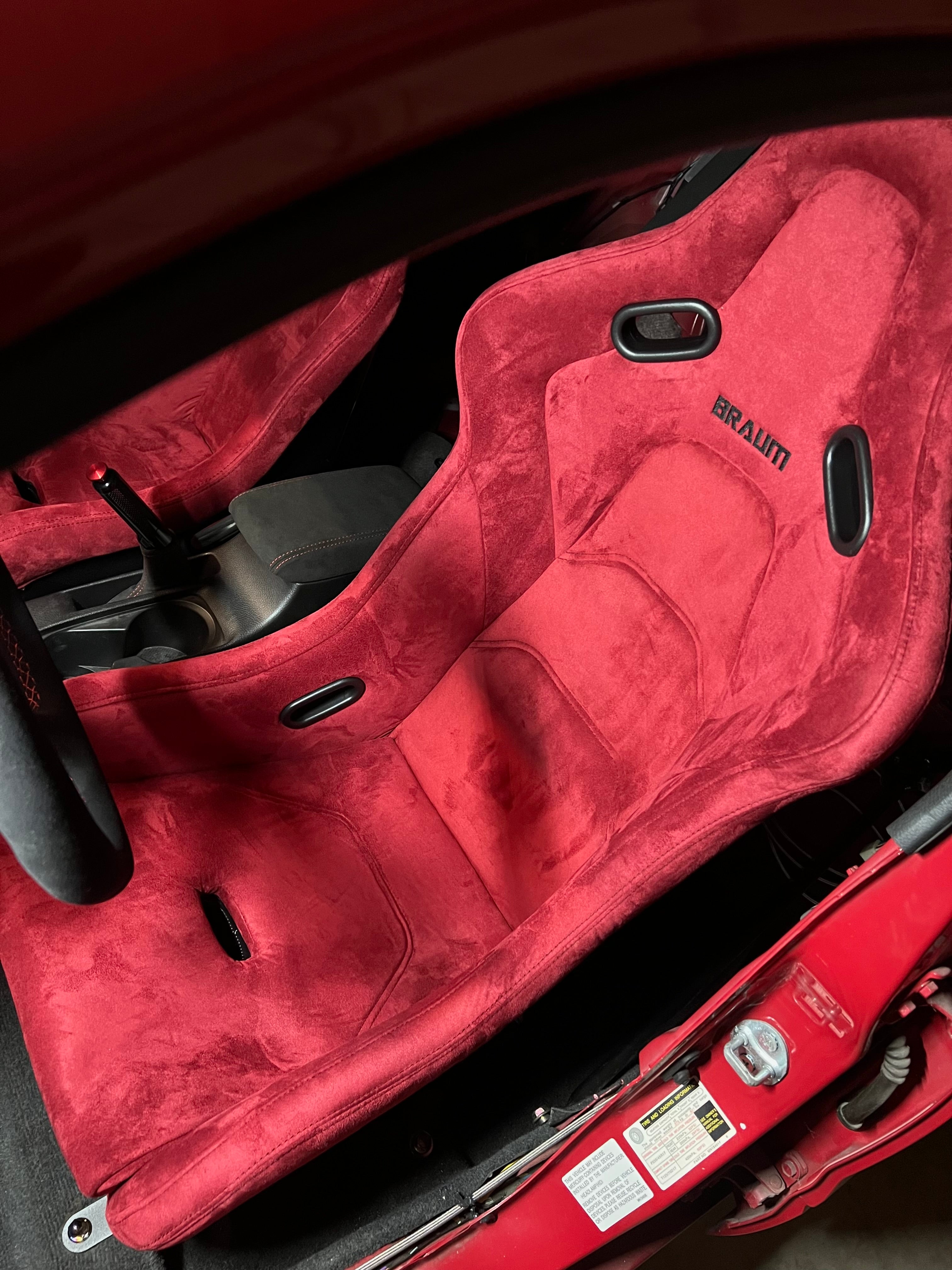 FALCON-S Series Fixed Back Bucket FRP Composite Seat
