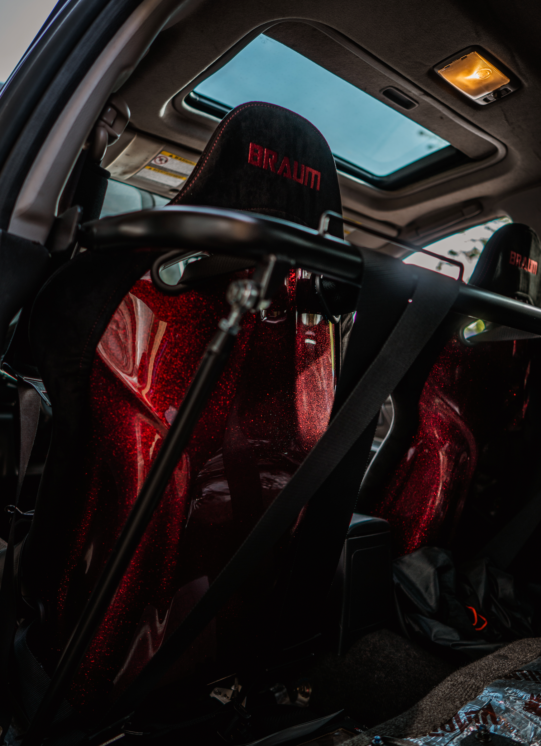 FALCON-S Series Fixed Back Bucket FRP Composite Seat