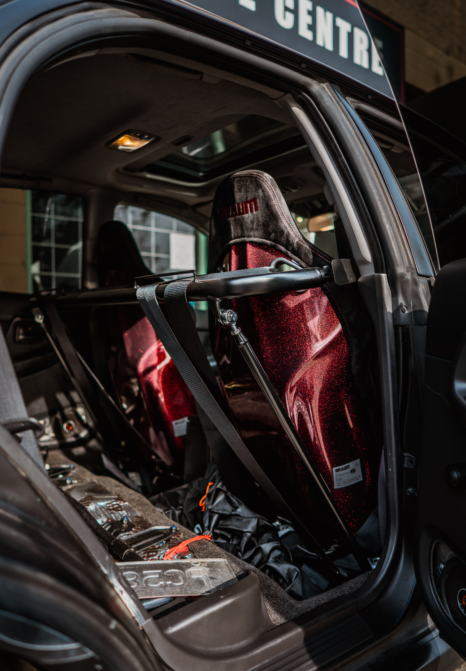 FALCON-S Series Fixed Back Bucket FRP Composite Seat
