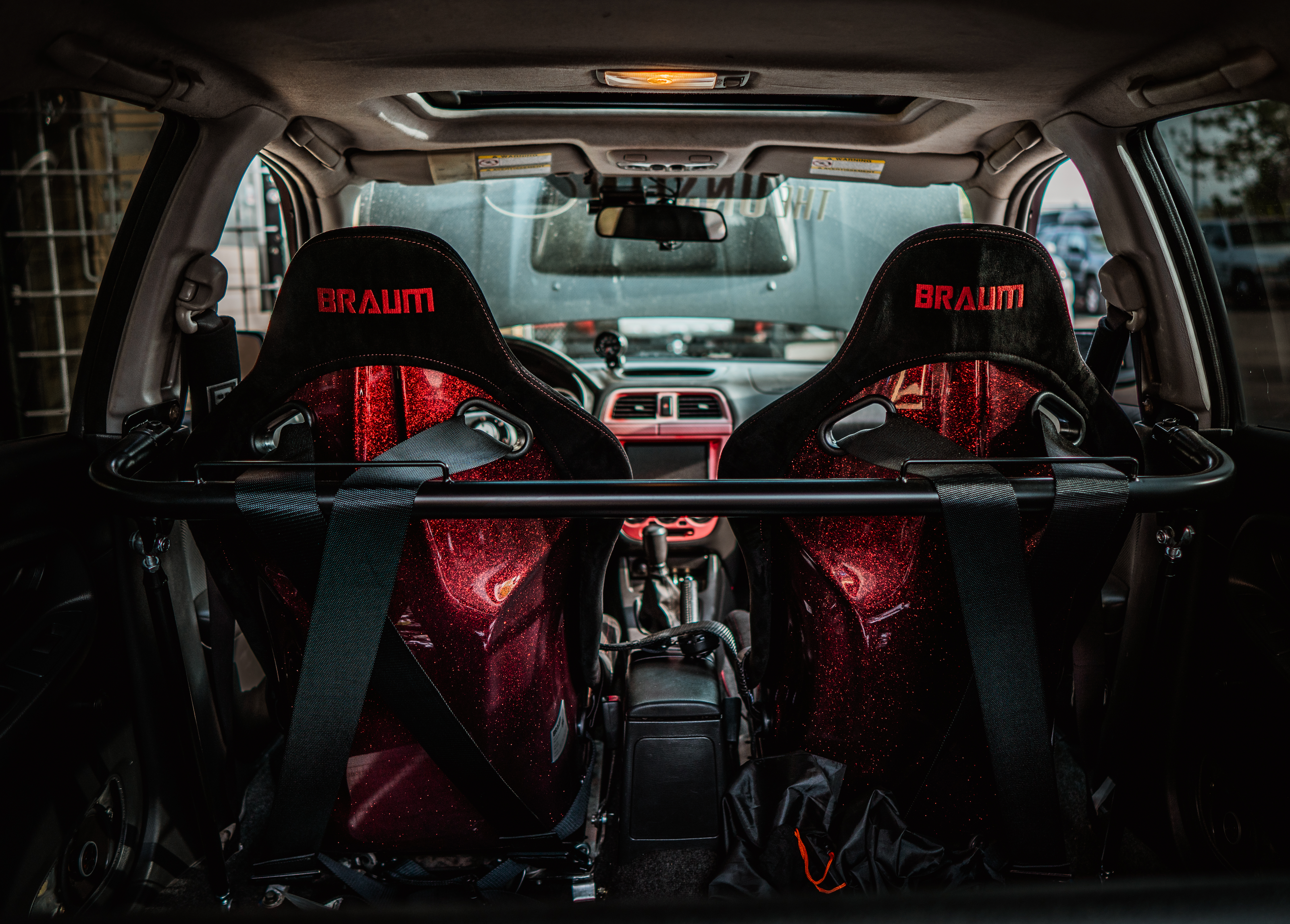 FALCON-S Series Fixed Back Bucket FRP Composite Seat