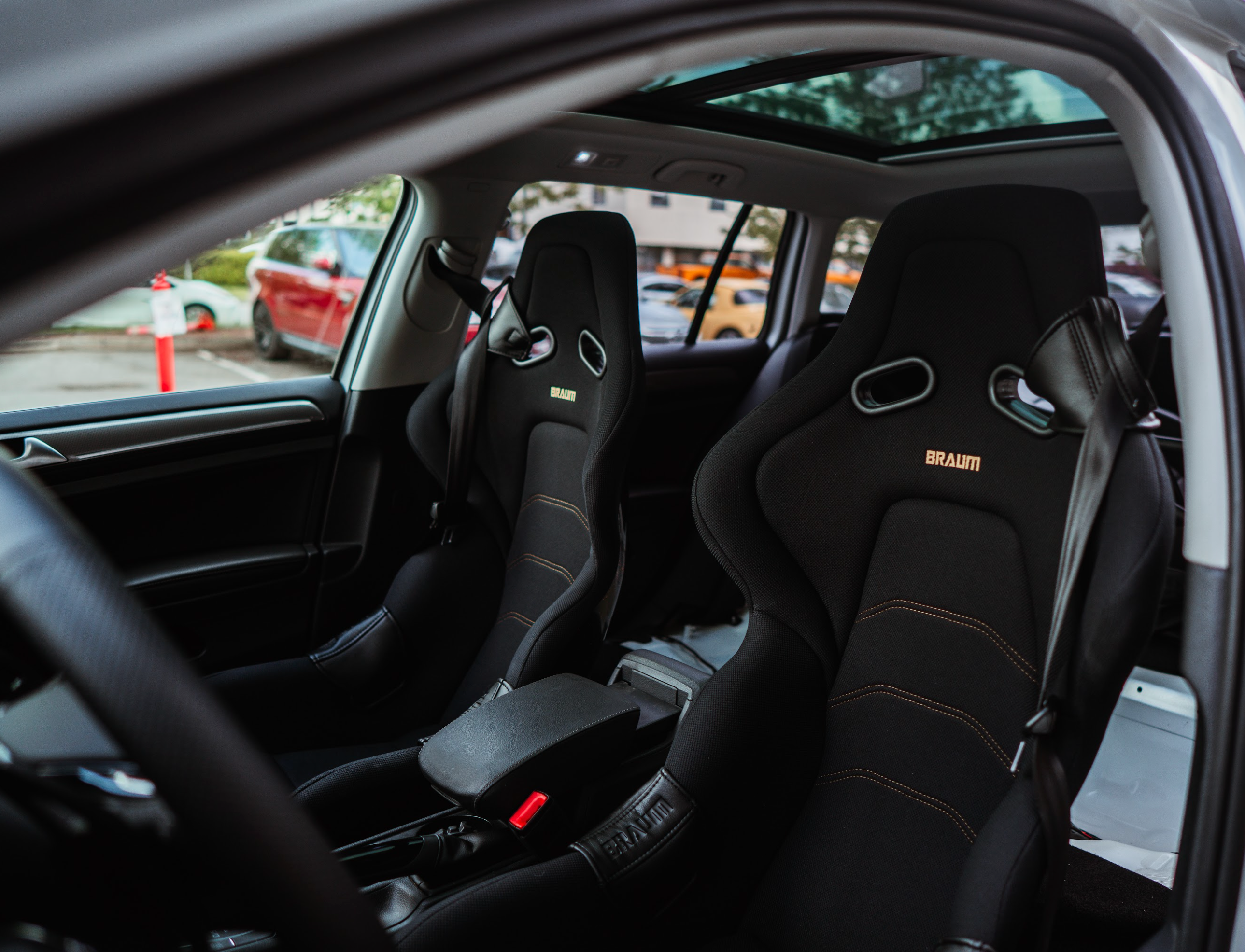 FALCON-Z Series Fixed Back Bucket FRP Lightweight Composite Seat