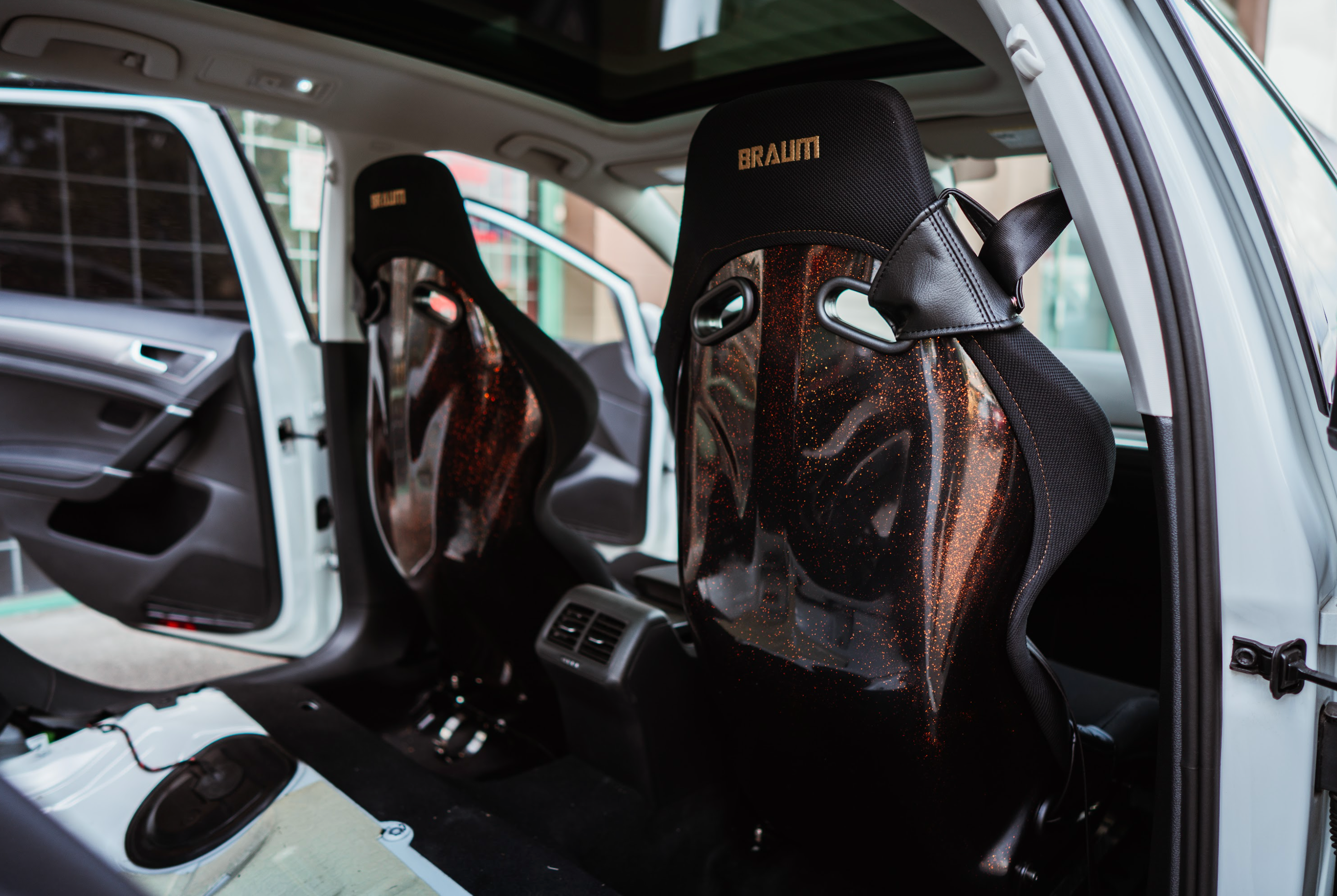 FALCON-Z Series Fixed Back Bucket FRP Lightweight Composite Seat