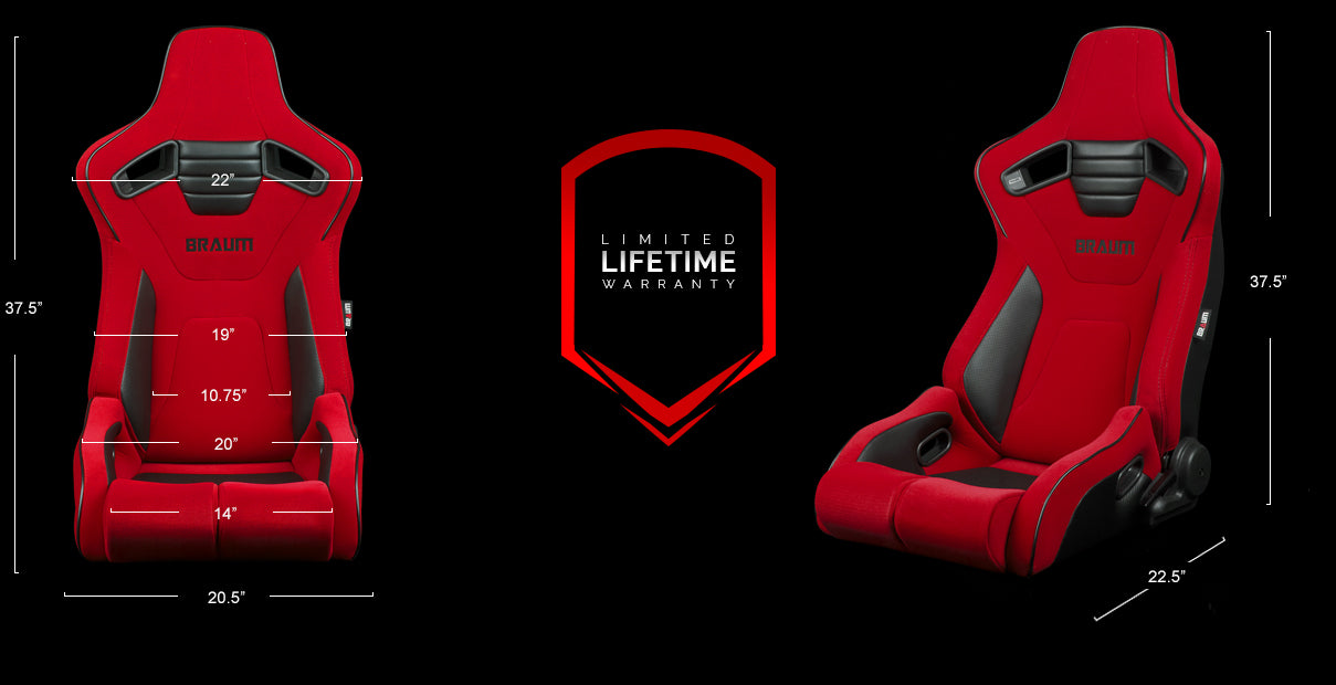 ELITE-R Series Sport Reclinable Seats - Priced Per Pair