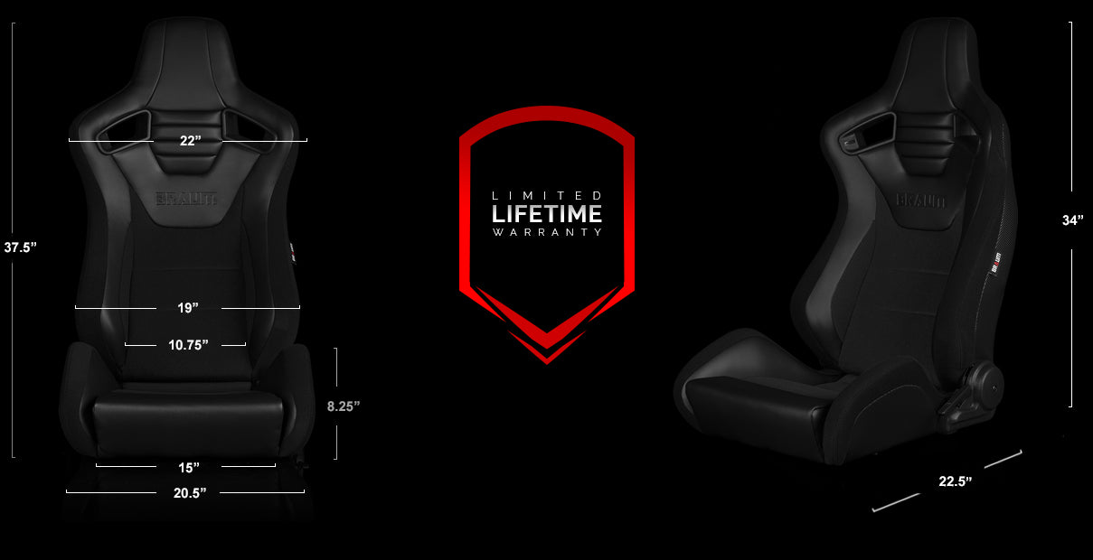 ELITE-S Series Sport Reclinable Seats - Priced Per Pair