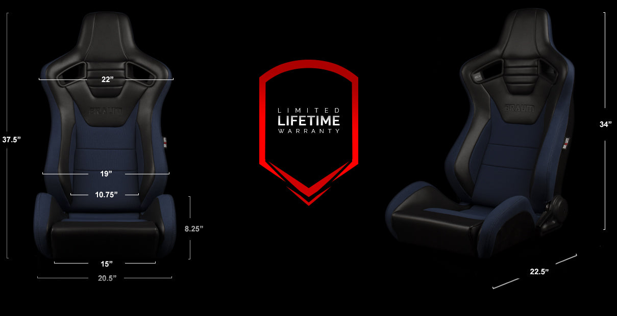 ELITE-S Series Sport Reclinable Seats - Priced Per Pair