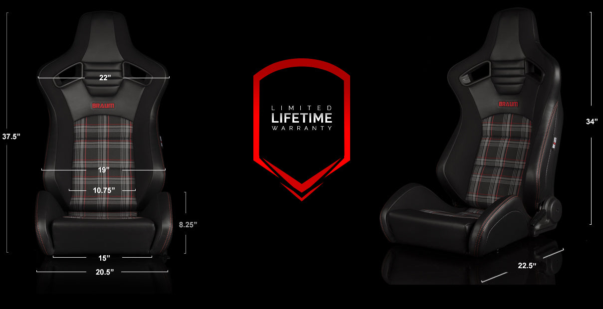 ELITE-S Series Sport Reclinable Seats - Priced Per Pair