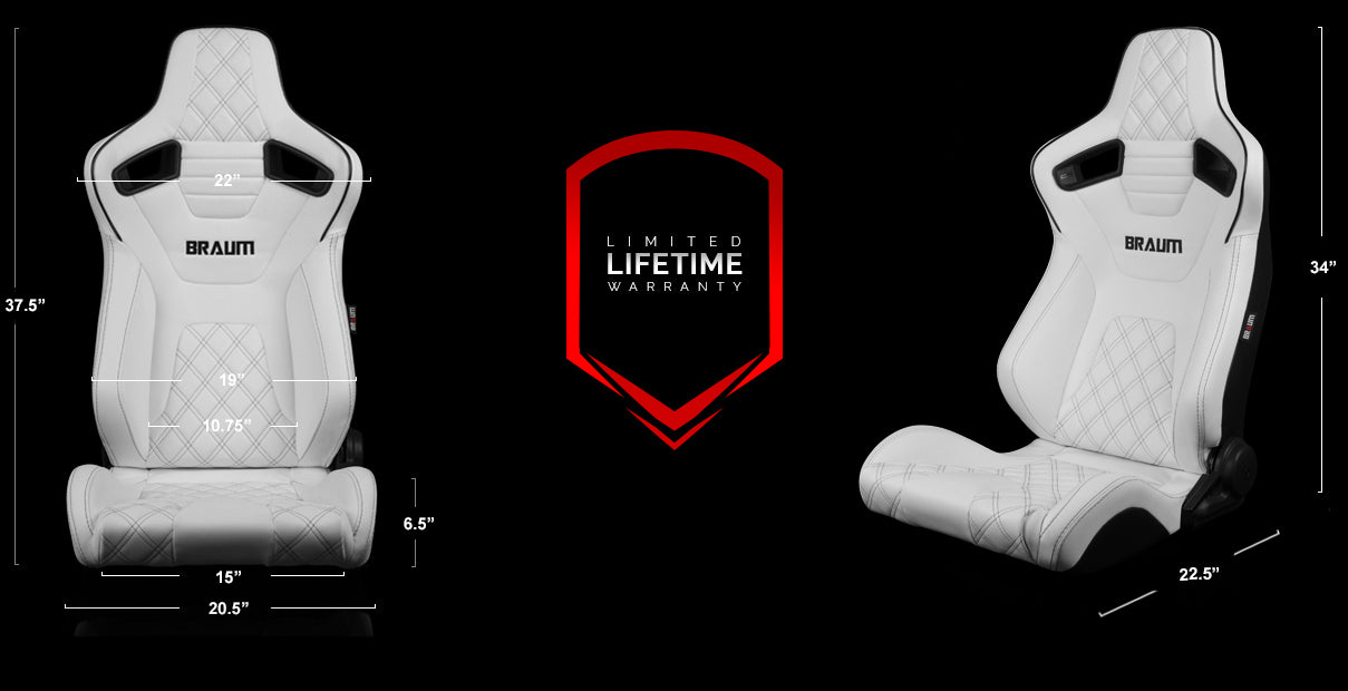 ELITE-X Series Sport Reclinable Seats - Priced Per Pair