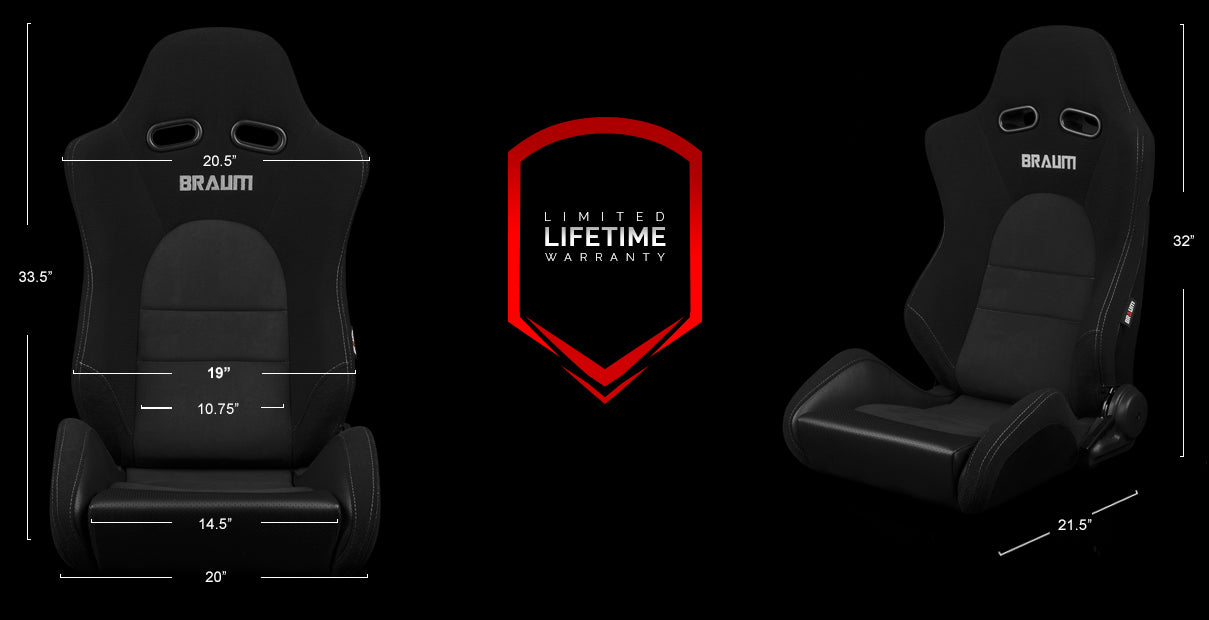 ADVAN Series Sport Reclinable Seats - Priced Per Pair