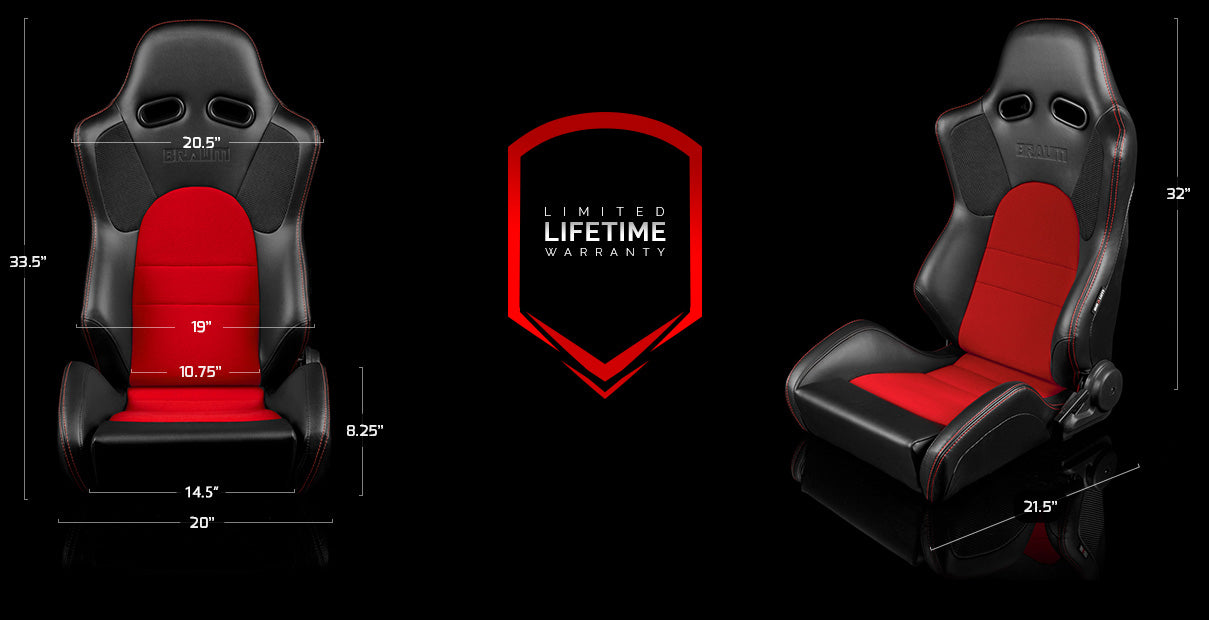 ADVAN Series Sport Reclinable Seats - Priced Per Pair