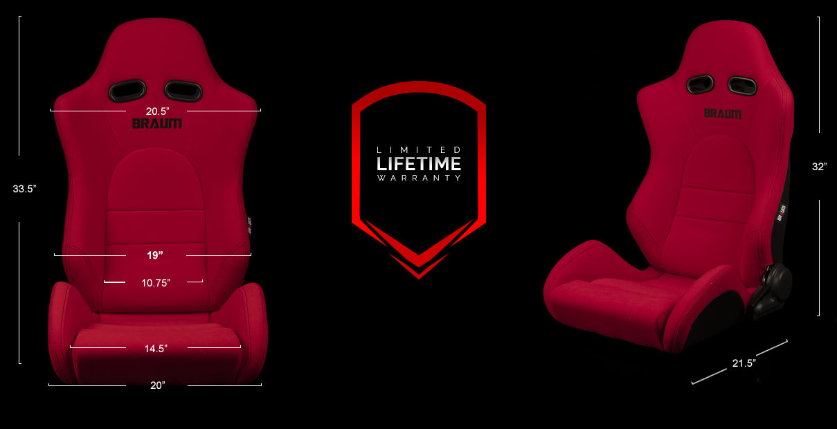 ADVAN Series Sport Reclinable Seats - Priced Per Pair