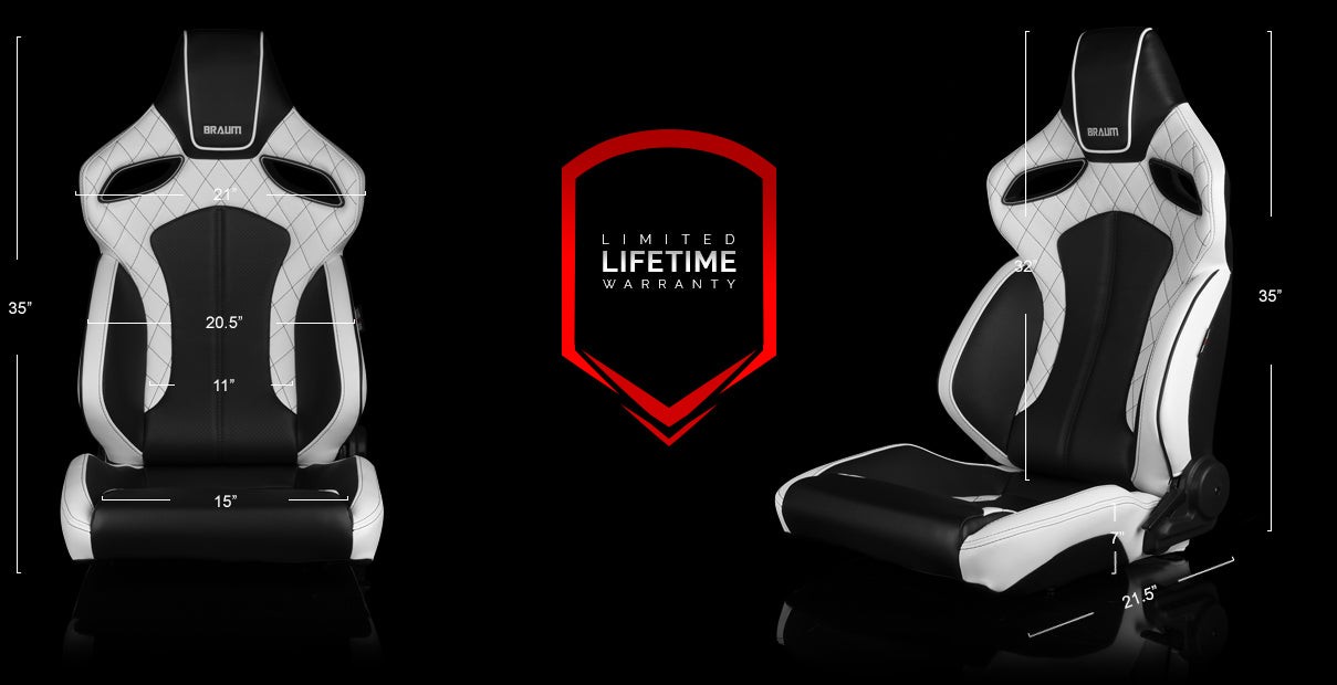 ORUE Series Sport Reclinable Seats - Priced Per Pair