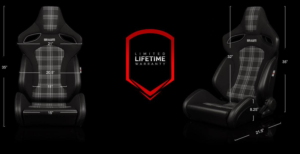 ORUE-S Series Sport Reclinable Seats - Priced Per Pair