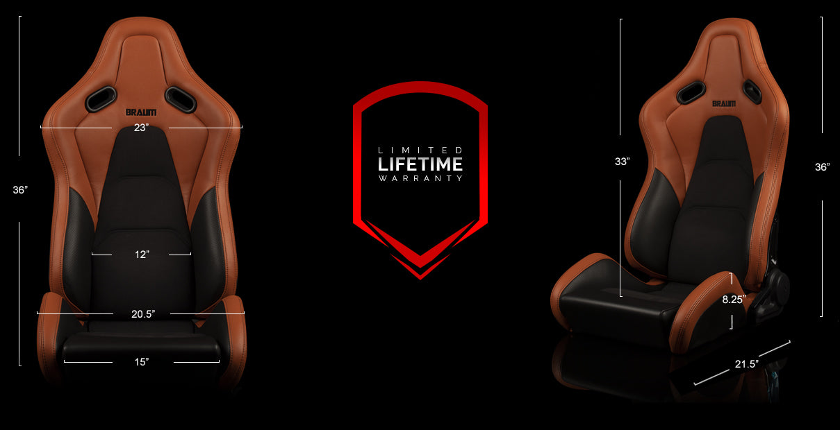 FALCON-S Series Reclinable FRP Composite Seats - Priced Per Pair