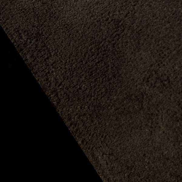 Black Suede Fabric Material